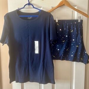 Womens Lounge/Sleep Shorts w/ Top Size 2x